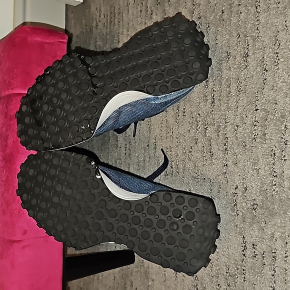 ●●NEW BALANCE 327 "DENIM" SNEAKERS SIZE 9W 7M●● - Picture 4 of 8